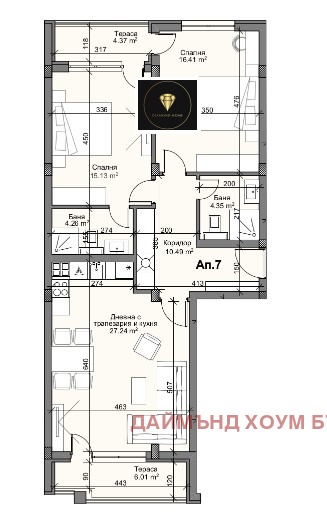 In vendita  2 camere da letto Plovdiv , Karshiiaka , 127 mq | 76369935 - Immagine [2]