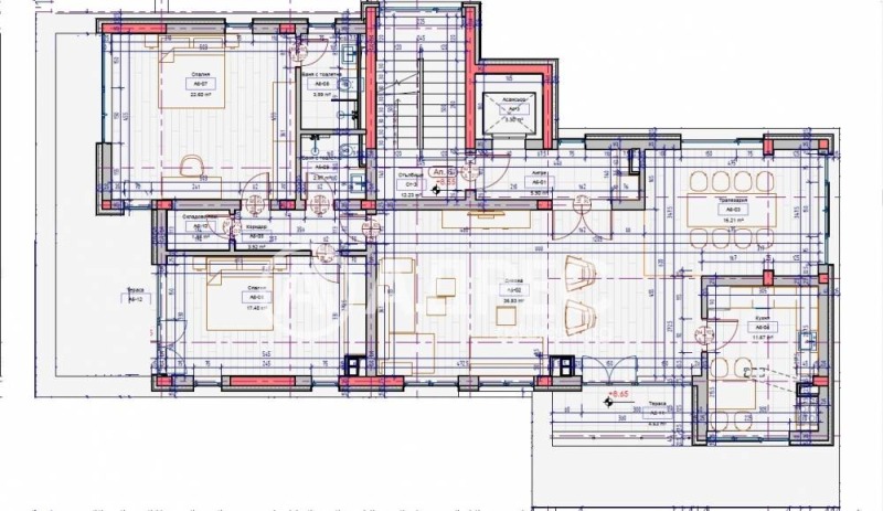 Продава 3-СТАЕН, гр. София, Драгалевци, снимка 3 - Aпартаменти - 46995716