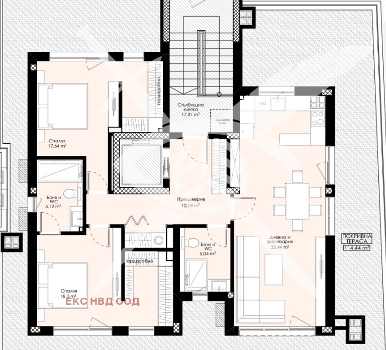 Продава 3-СТАЕН, гр. Пловдив, Христо Смирненски, снимка 1 - Aпартаменти - 47438279