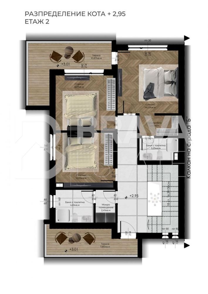 Продава КЪЩА, с. Войводиново, област Пловдив, снимка 4 - Къщи - 53366837