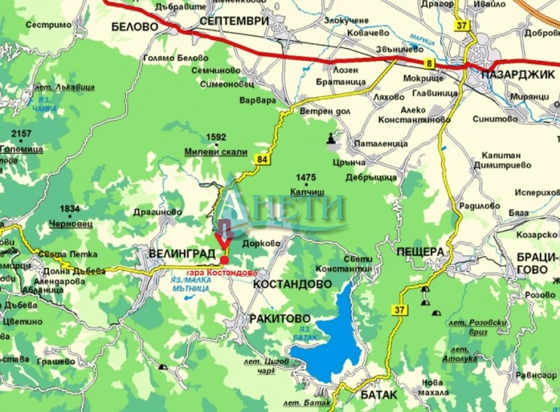 Продава ПАРЦЕЛ, гр. Костандово, област Пазарджик