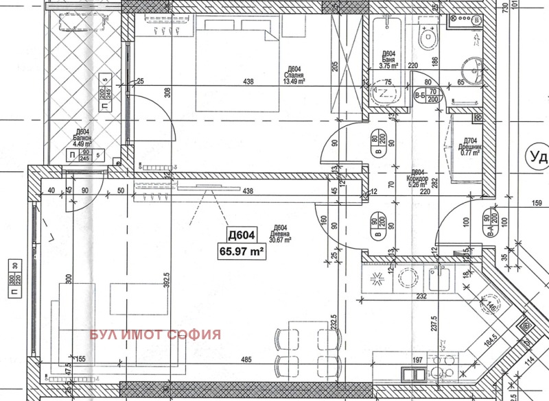 Til salgs  1 soverom Sofia , Poligona , 79 kvm | 34869146 - bilde [3]