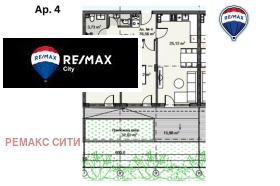 3-стаен град София, Малинова долина 4