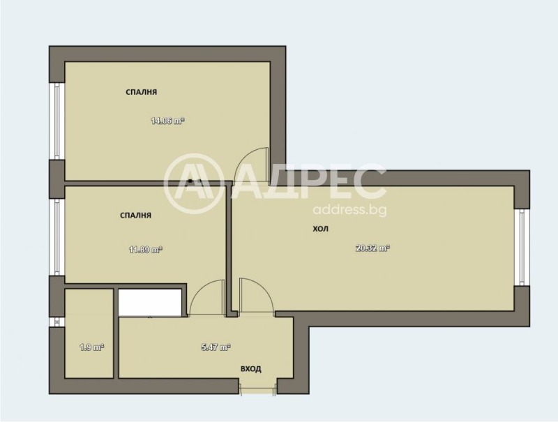 De vânzare  2 dormitoare Sofia , Sveta Troița , 57 mp | 62161825 - imagine [5]