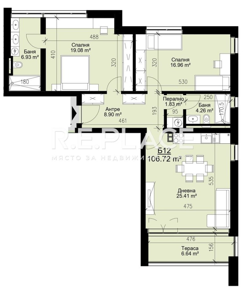 Продава 3-СТАЕН, гр. Варна, Бриз, снимка 2 - Aпартаменти - 48250822