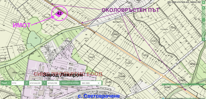In vendita  Complotto Sofia , Svetovrachene , 4500 mq | 36524179 - Immagine [2]