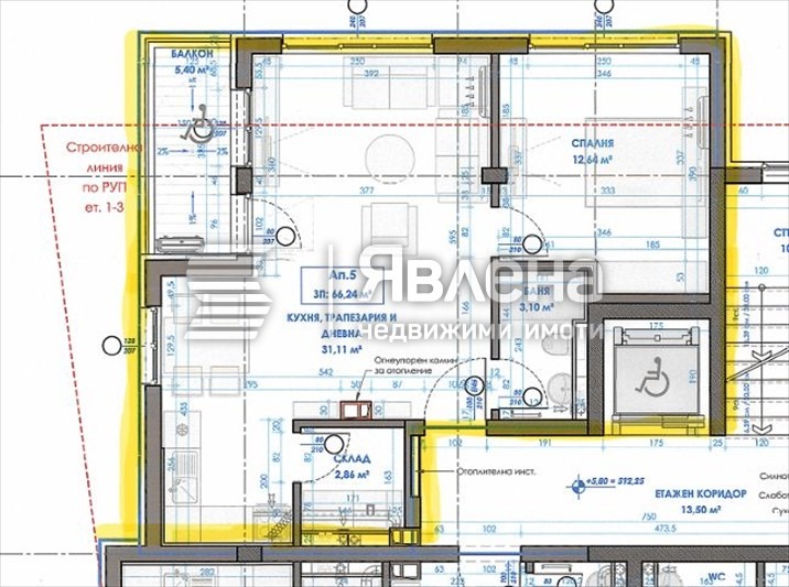 Дава под наем 2-СТАЕН, гр. София, Изток, снимка 15 - Апартаменти - 55214790