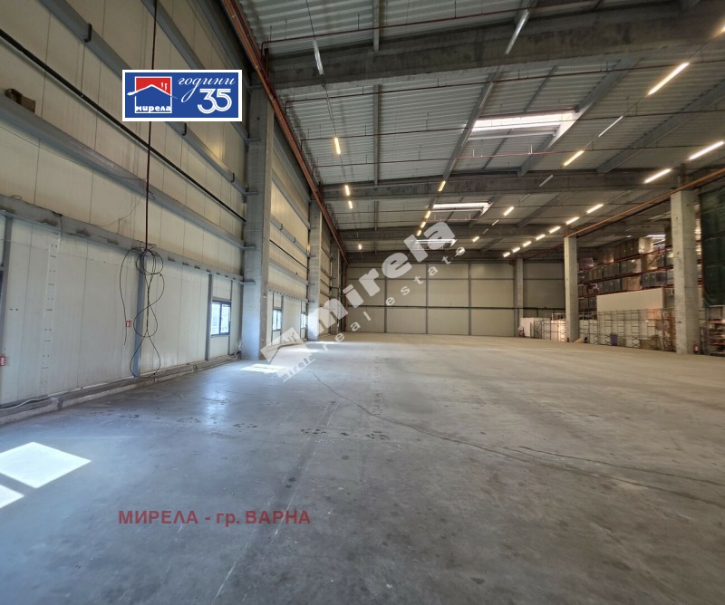 Дава под Наем СКЛАД в град Варна, Западна промишлена зона - 1332 кв.м / 7 726 € » 15 110.74 лв., МИРЕЛА - гр. ВАРНА