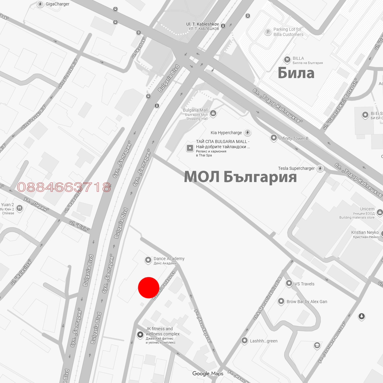 Дава под наем ГАРАЖ, ПАРКОМЯСТО, гр. София, Манастирски ливади, снимка 2 - Гаражи и паркоместа - 53915408