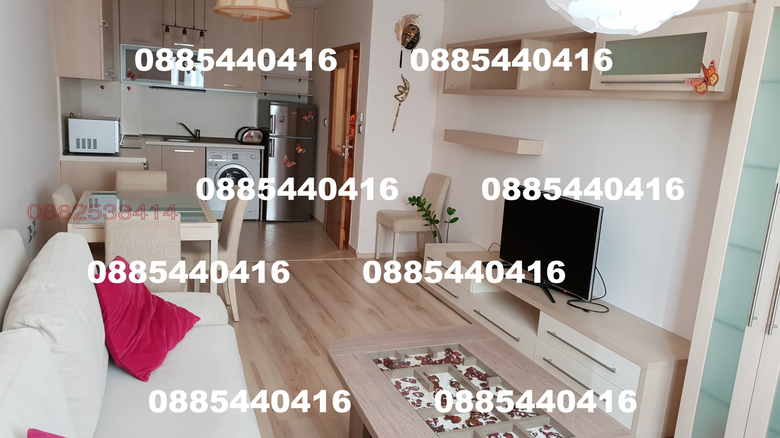 Дава под наем 2-СТАЕН, гр. София, Гео Милев, снимка 5 - Апартаменти - 53633930