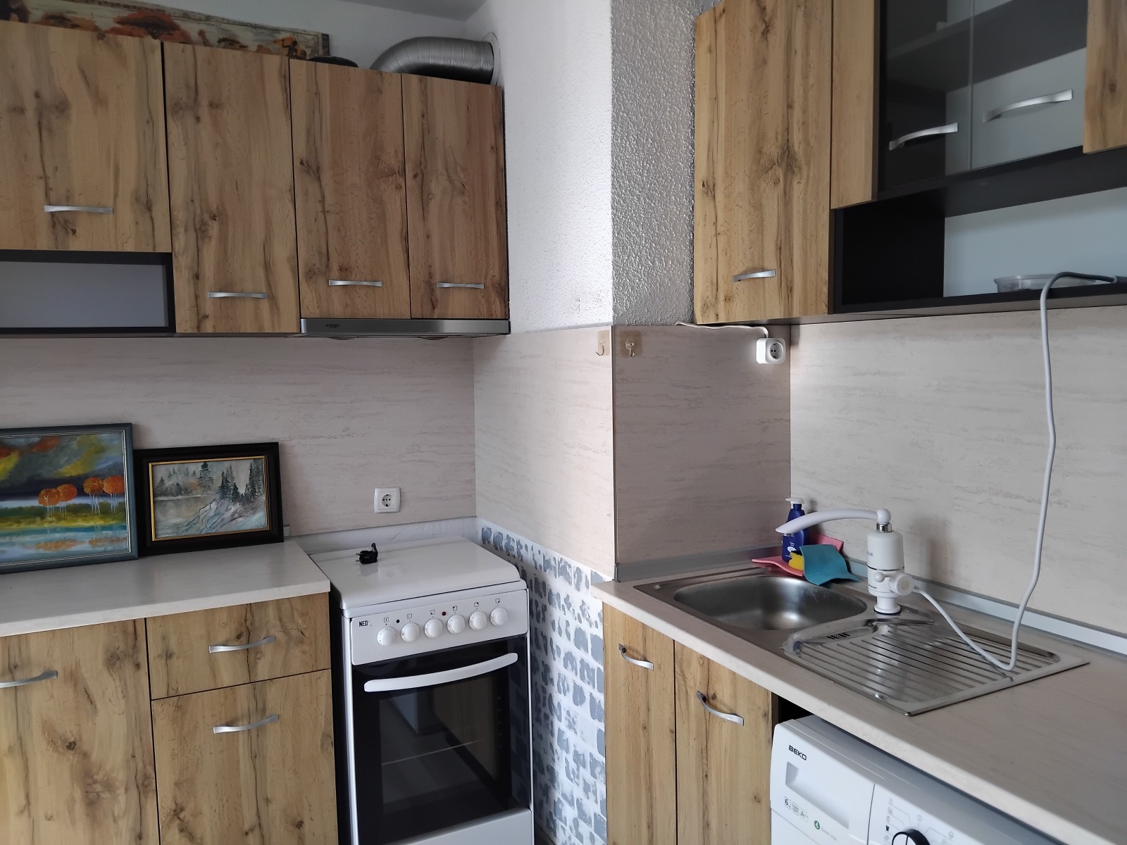 Дава под наем 1-СТАЕН, гр. Русе, Здравец Изток, снимка 3 - Апартаменти - 56309650