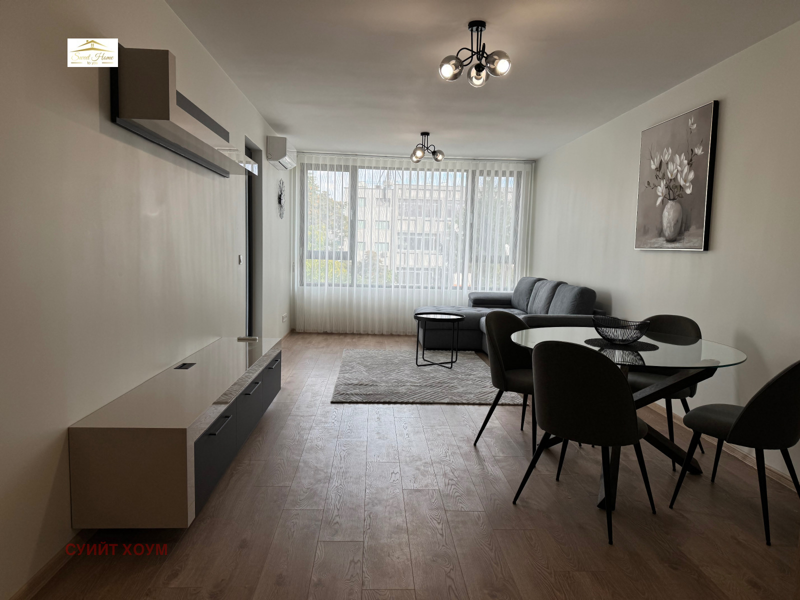 Дава под наем 3-СТАЕН, гр. София, Зона Б-5, снимка 2 - Апартаменти - 53726277