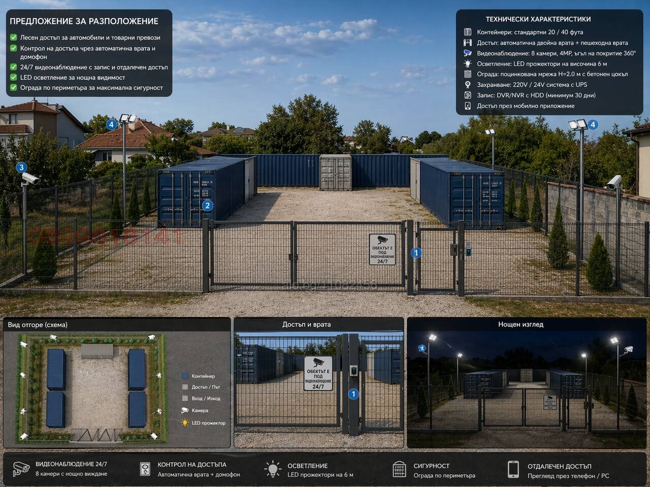 Дава под наем МЯСТО, с. Тръстиково, област Бургас