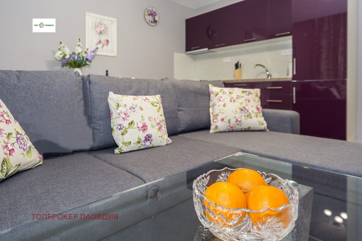 Дава под наем 2-СТАЕН, гр. Пловдив, Младежки Хълм, снимка 2 - Апартаменти - 53687175