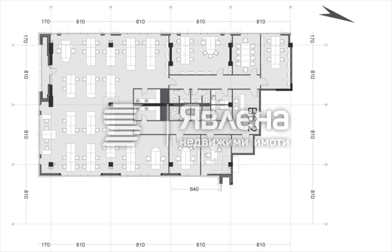 Дава под наем ОФИС, гр. Пловдив, Христо Смирненски, снимка 6 - Офиси - 53586782