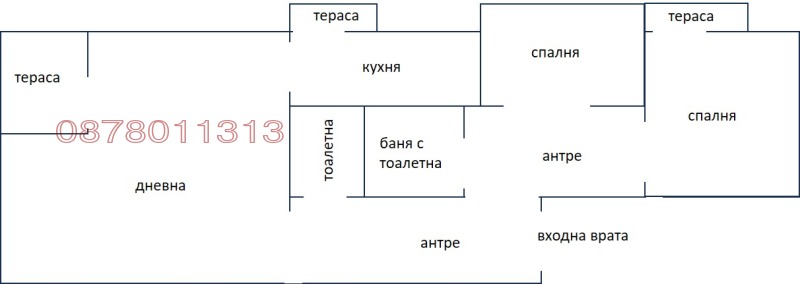 В аренду  2 спальни София , Лозенец , 82 кв.м | 14181541 - изображение [9]