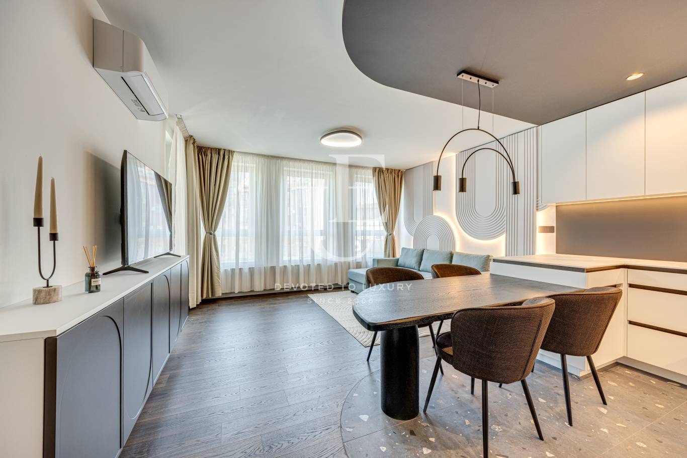 Дава под наем 2-СТАЕН, гр. София, Център, снимка 3 - Апартаменти - 54364491