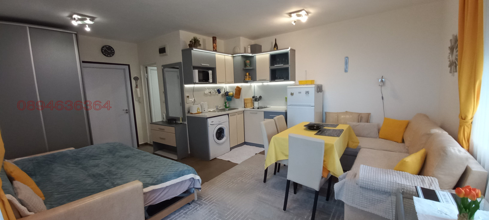 Дава под наем 1-СТАЕН, гр. Варна, к.к. Чайка, снимка 2 - Апартаменти - 53769882