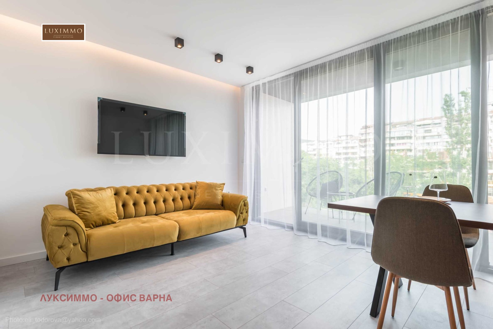 Дава под наем 2-СТАЕН, гр. Варна, Чайка, снимка 4 - Апартаменти - 54364384