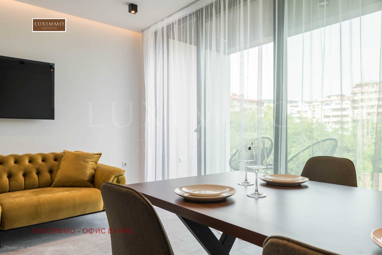 Дава под наем 2-СТАЕН, гр. Варна, Чайка, снимка 5 - Апартаменти - 54364384