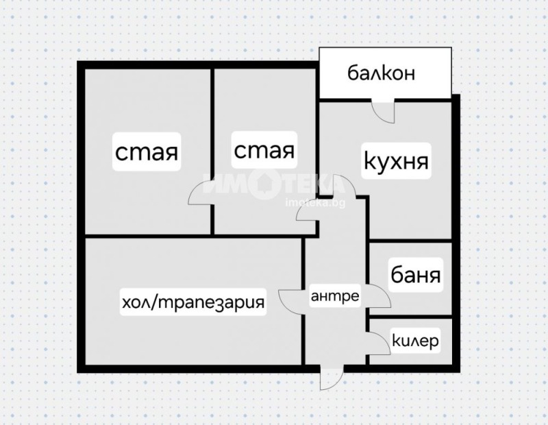 В аренду  3+ спальни София , Оборище , 95 кв.м | 26113133 - изображение [4]