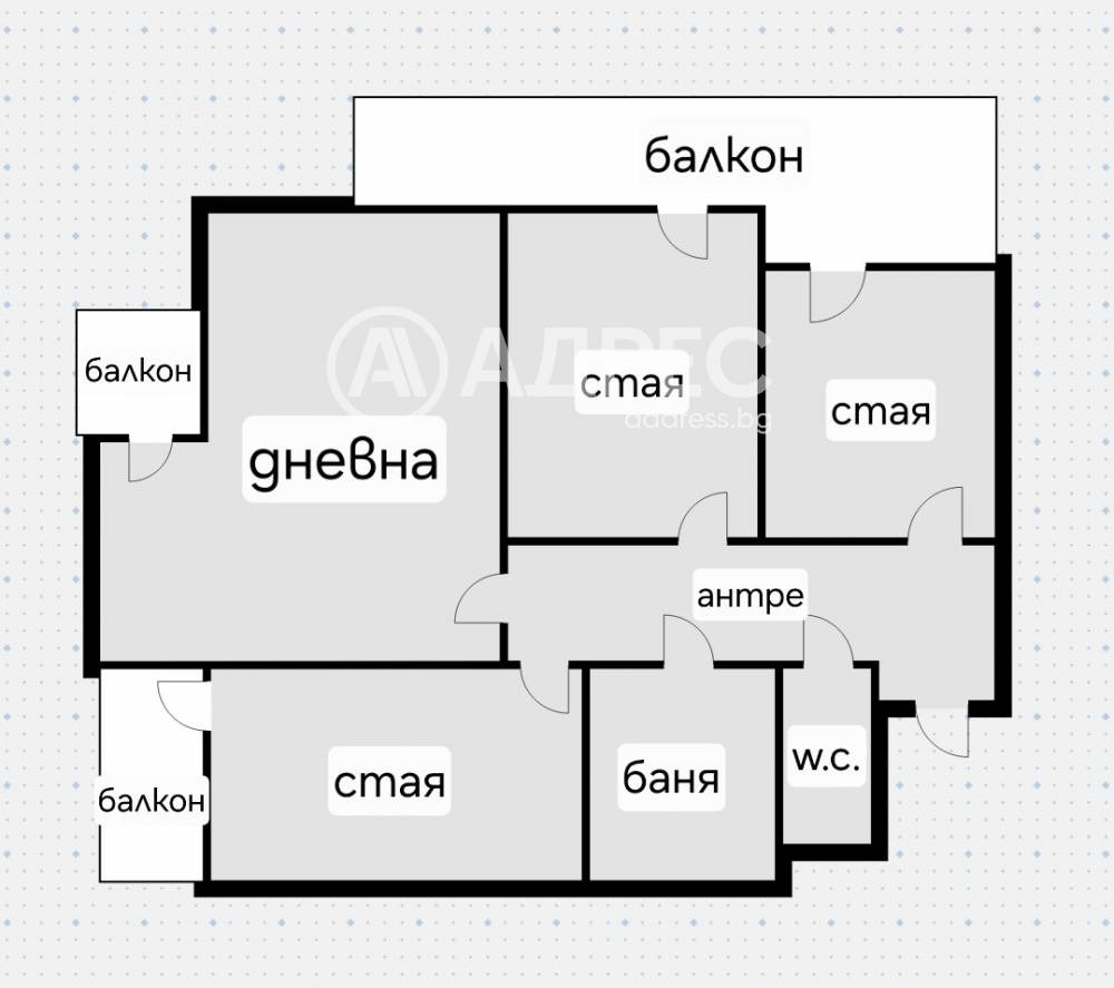 Дава под наем МНОГОСТАЕН, гр. София, Белите брези, снимка 4 - Апартаменти - 55665005
