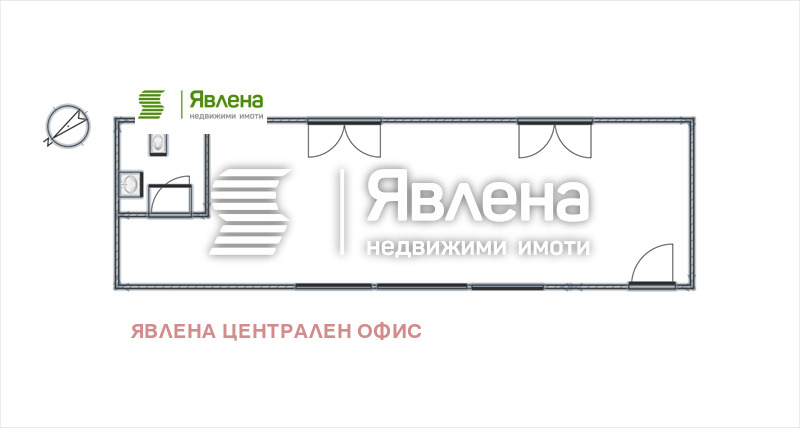 Дава под наем ОФИС, гр. Перник, Център, снимка 4 - Офиси - 54745175