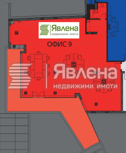Kiadó  Hivatal Sofia , Lozenec , 204 négyzetméter | 64990537 - kép [7]