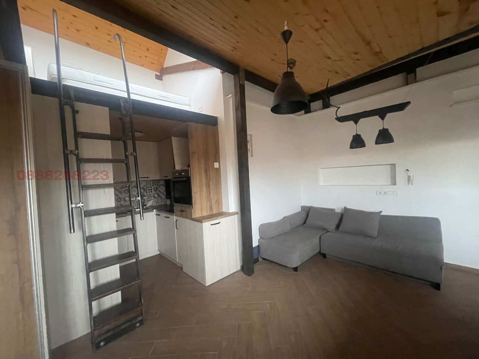 Дава под наем АТЕЛИЕ, ТАВАН, гр. София, Център, снимка 10 - Апартаменти - 53816160