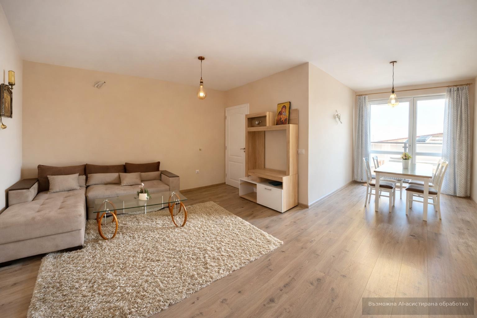 Дава под наем 2-СТАЕН, гр. Варна, Виница, снимка 3 - Апартаменти - 54366032