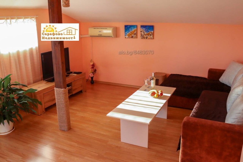 Дава под наем 3-СТАЕН, гр. Бургас, Сарафово, снимка 2 - Апартаменти - 53290137