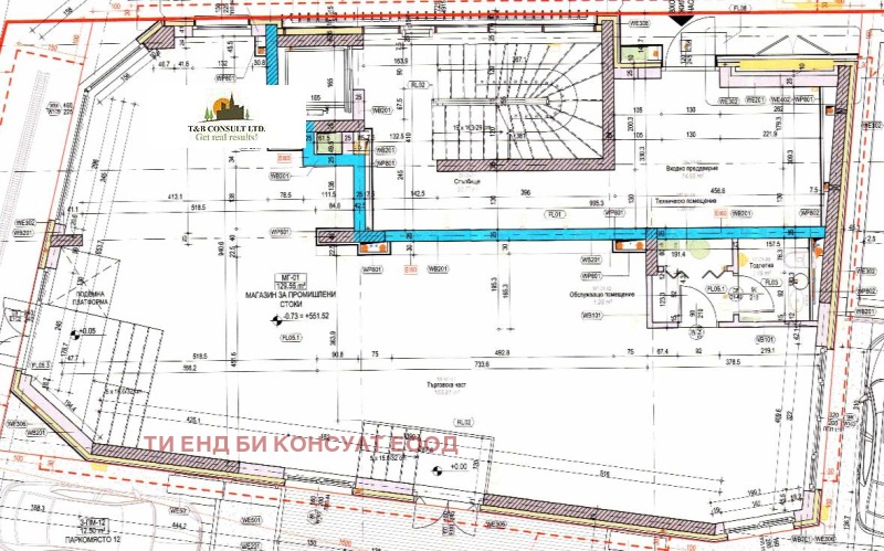 Te huur  Winkel Sofia , Lozenets , 183 m² | 61276855 - afbeelding [7]
