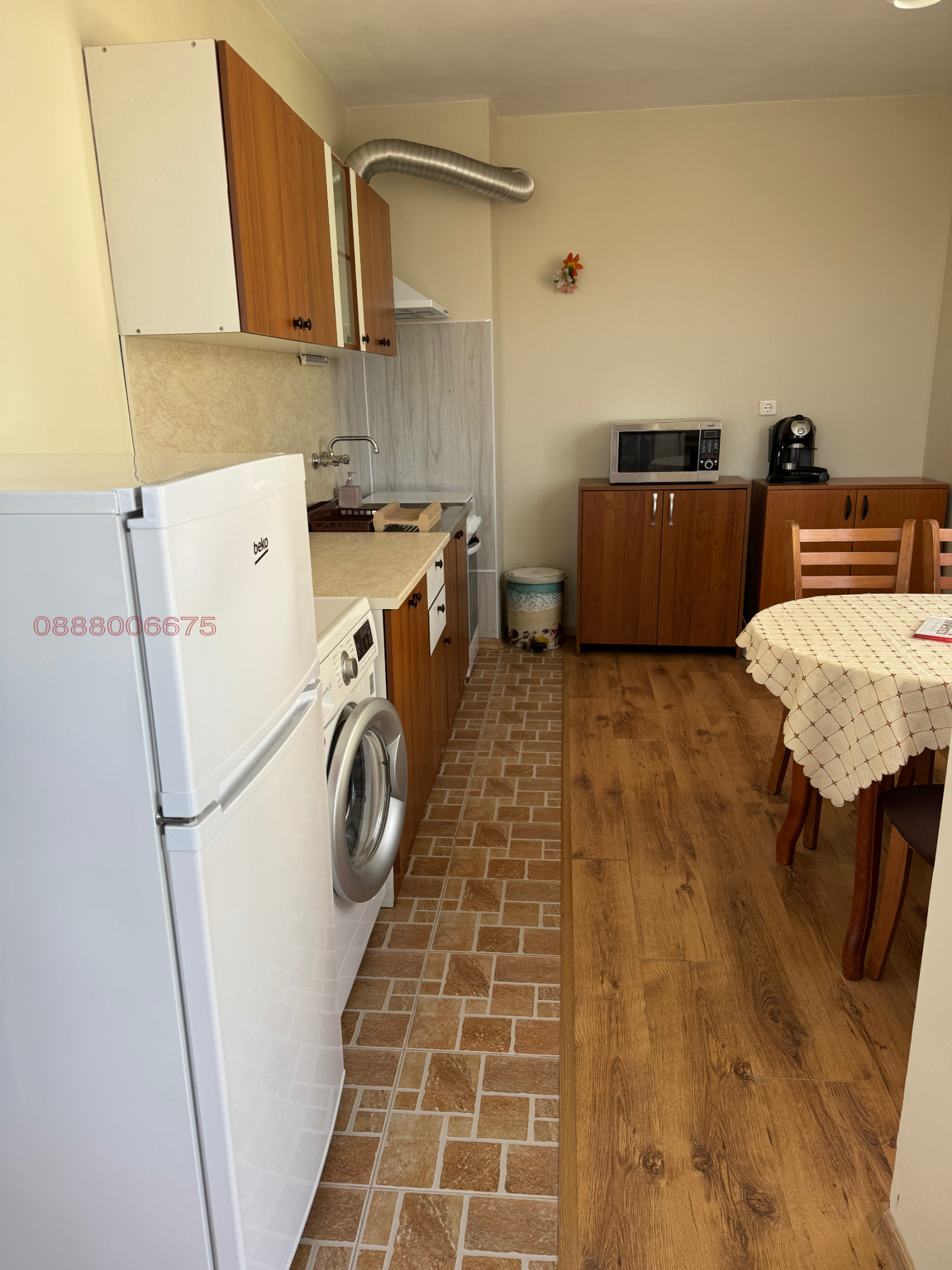 Дава под наем 3-СТАЕН, гр. София, Сухата река, снимка 9 - Апартаменти - 55075941