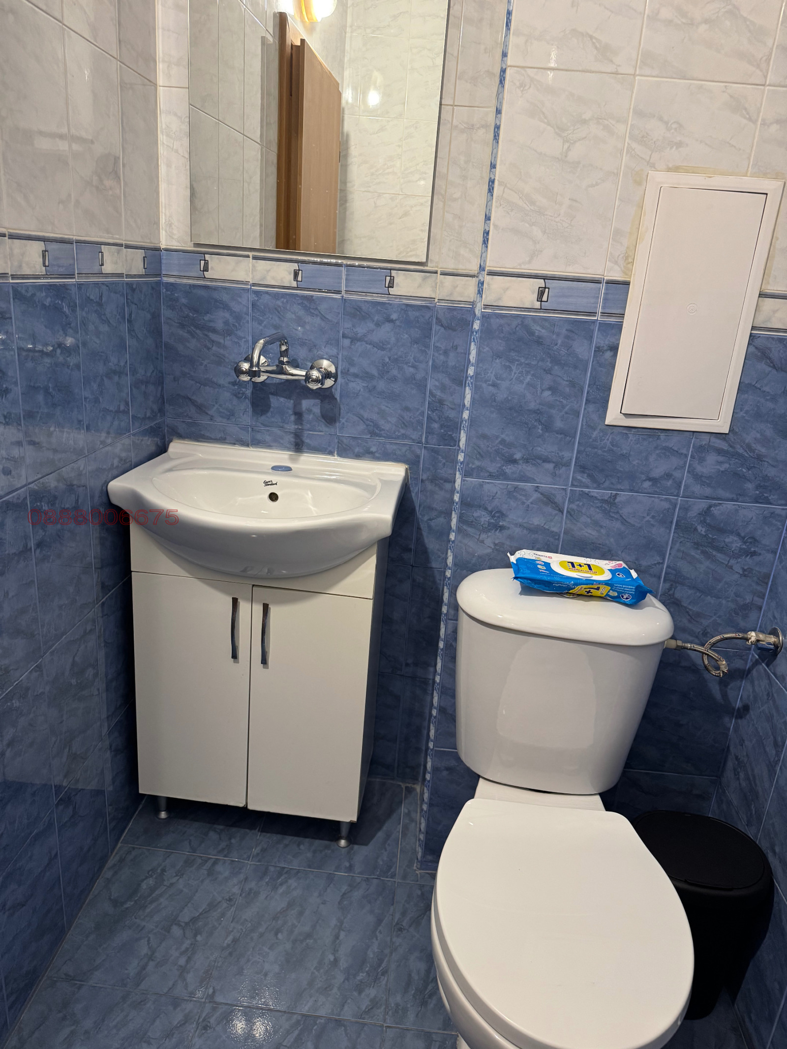 Дава под наем 3-СТАЕН, гр. София, Сухата река, снимка 5 - Апартаменти - 55075941