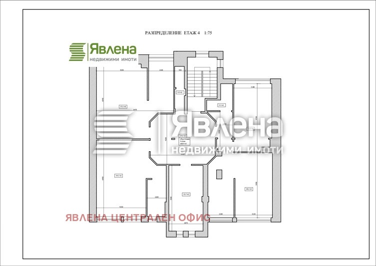 Til leje  Kontor Sofia , Tsentar , 850 kvm | 59090697 - billede [5]