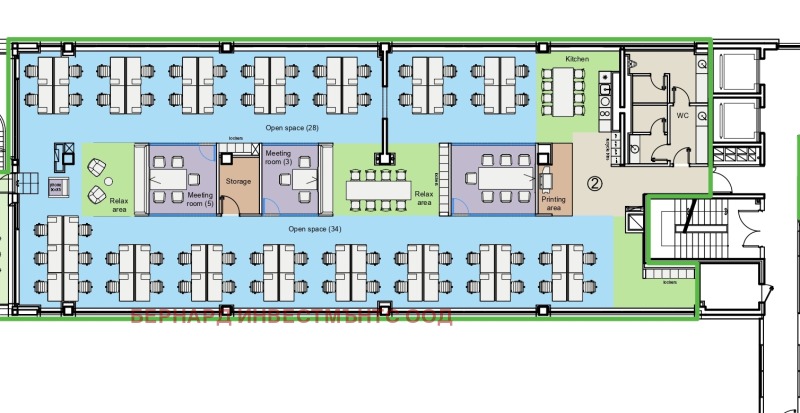 Til leje  Kontor Sofia , Mladost 1 , 602 kvm | 27750713 - billede [17]