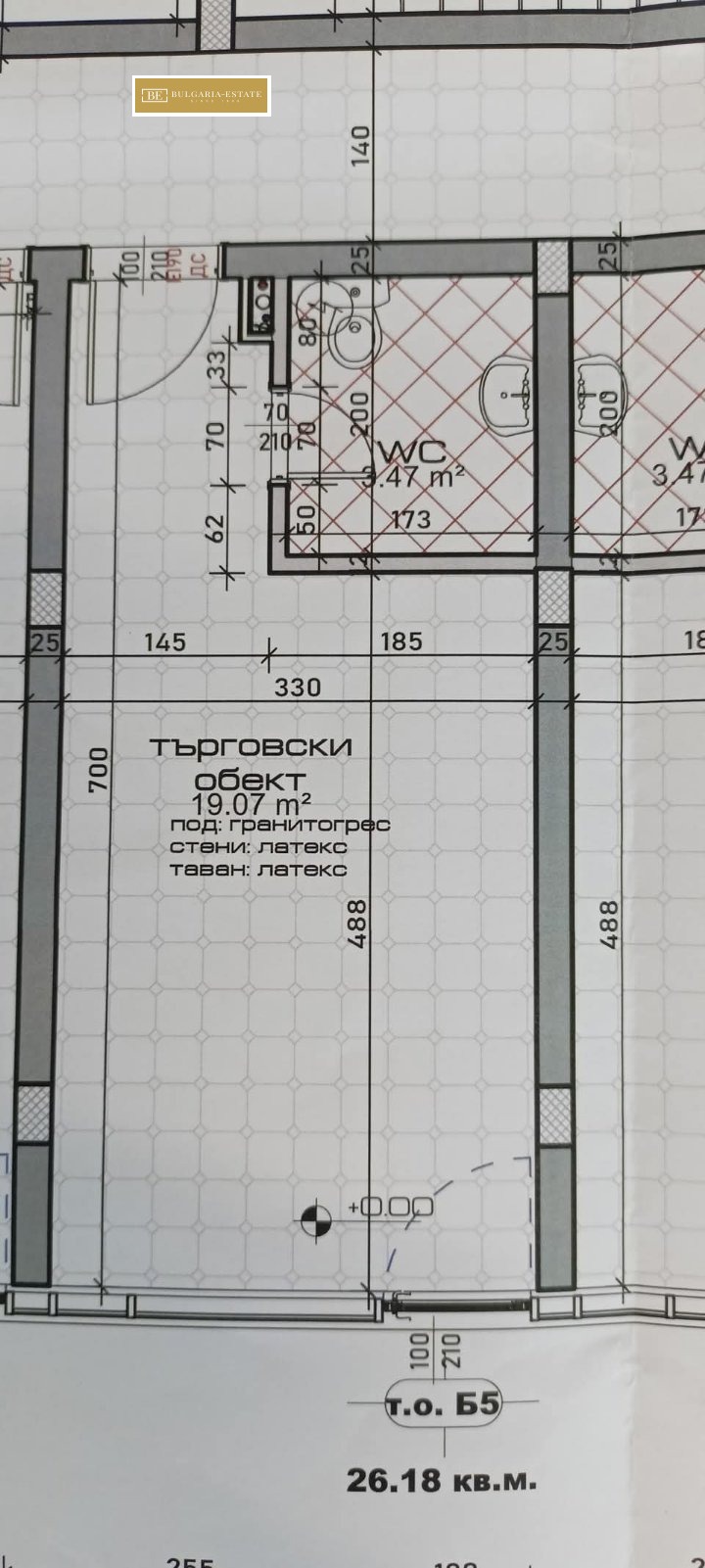 För uthyrning  affär Varna , Mladost 1 , 22 kvm | 63462512 - bild [2]