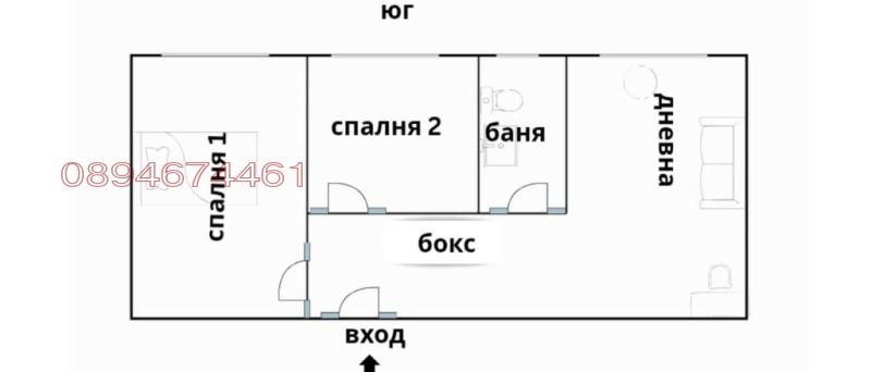Дава под наем 3-СТАЕН, гр. София, Изток