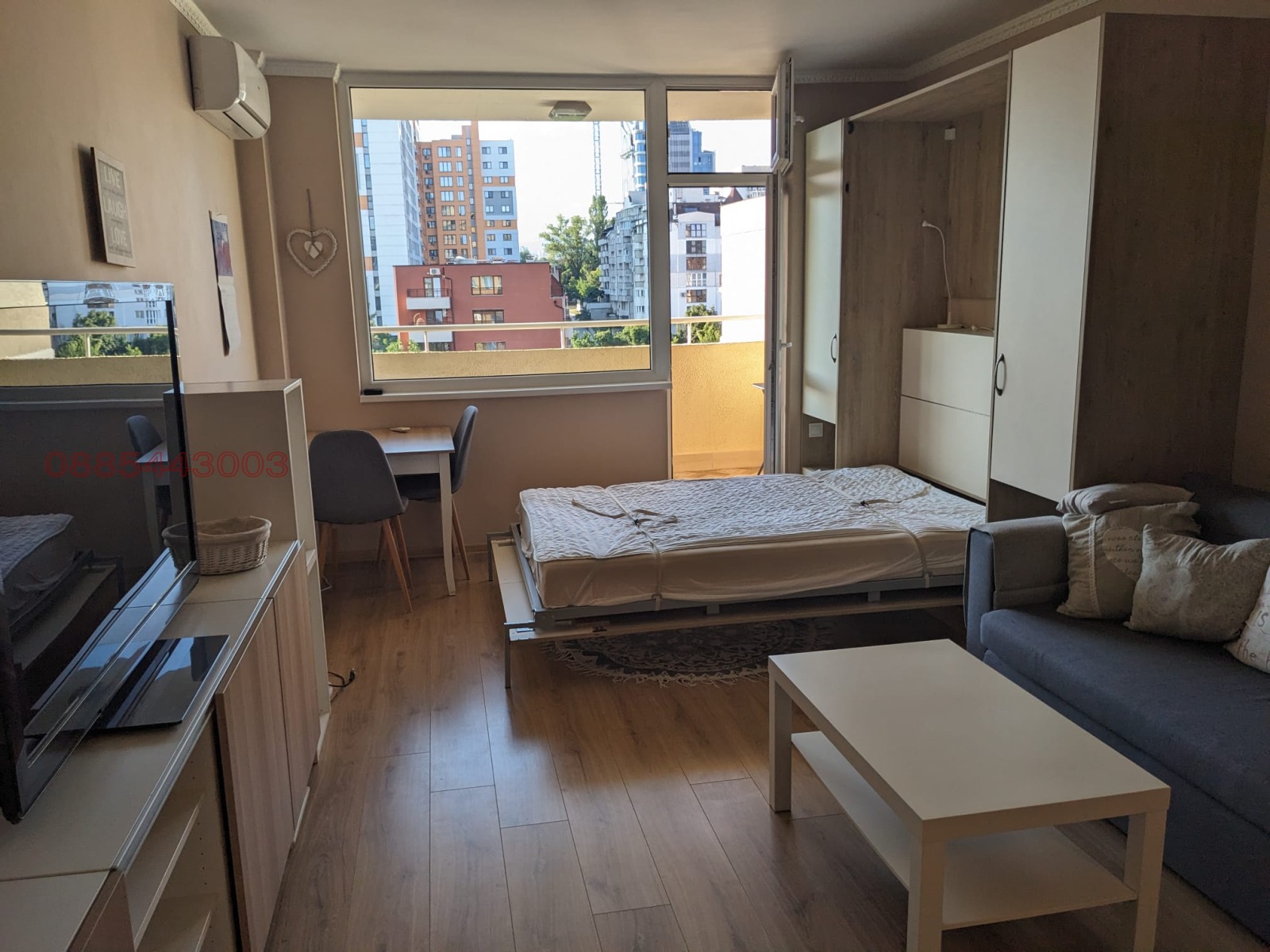 Дава под наем 1-СТАЕН, гр. София, Дианабад, снимка 9 - Апартаменти - 55260138