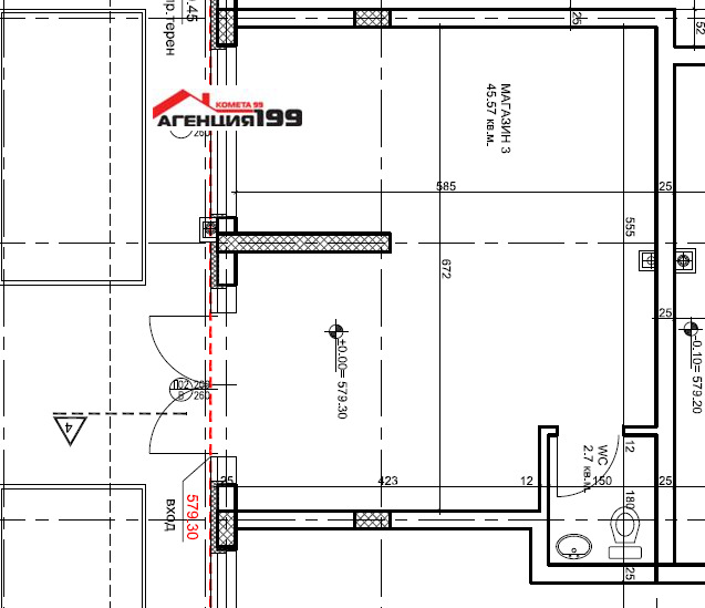 Zu vermieten  Geschäft Sofia , Ljulin 3 , 60 qm | 55347496 - Bild [6]