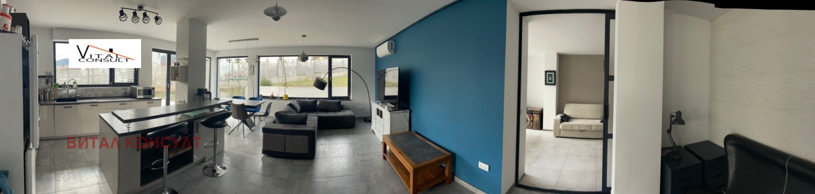 Дава под наем КЪЩА, гр. София, Симеоново, снимка 3 - Къщи - 53643188