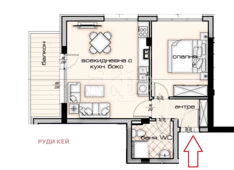 Дава под наем 2-СТАЕН, гр. Варна, Кайсиева градина, снимка 15 - Апартаменти - 53506071