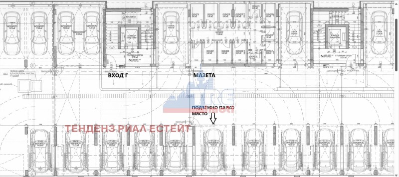 Дава под наем ГАРАЖ, ПАРКОМЯСТО, гр. София, Овча купел, снимка 8 - Гаражи и паркоместа - 47477696