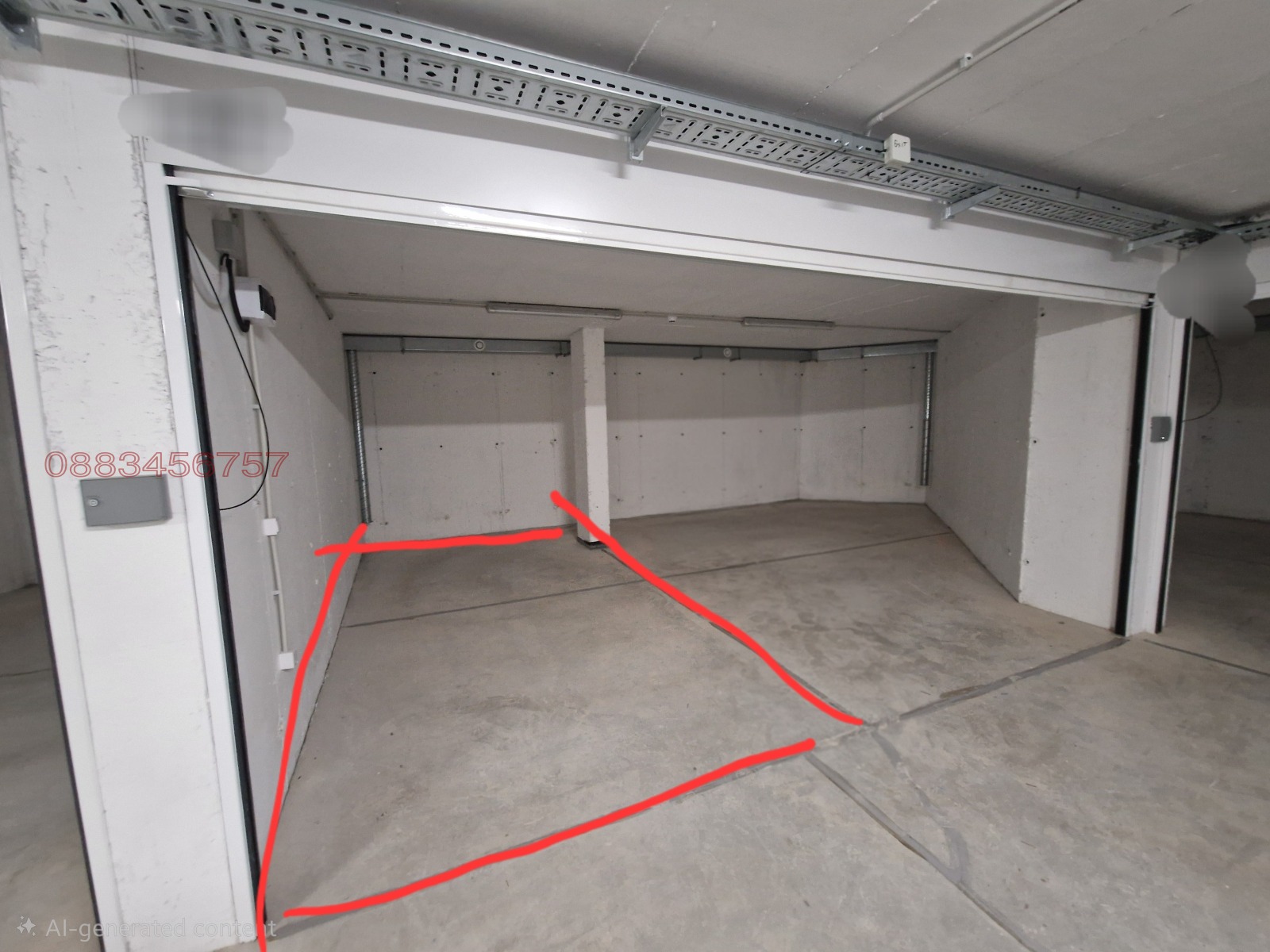 Дава под наем ГАРАЖ, ПАРКОМЯСТО, гр. София, Младост 4, снимка 3 - Гаражи и паркоместа - 53765505