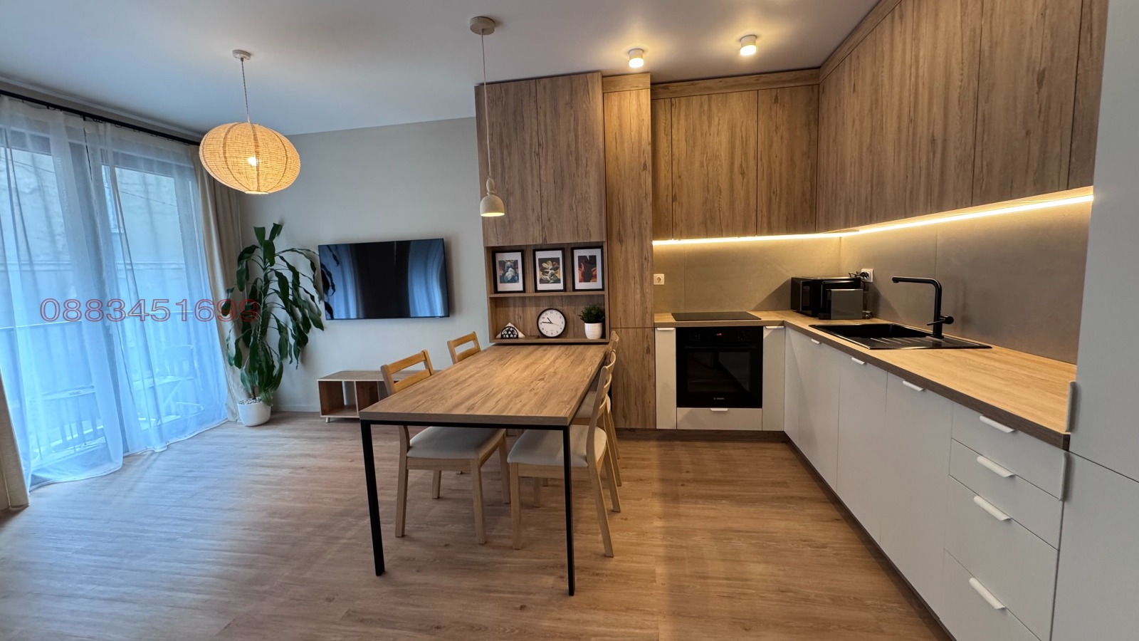 Дава под наем 2-СТАЕН, гр. София, Център, снимка 4 - Апартаменти - 54274878