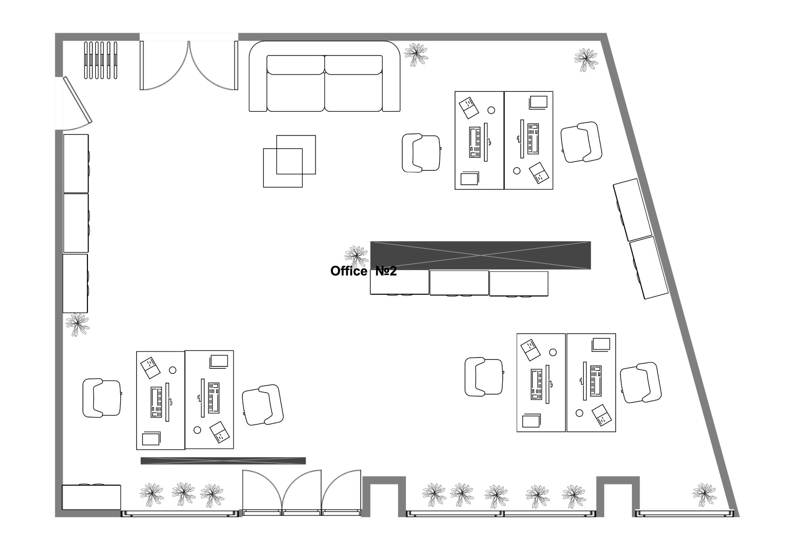 Дава под наем ОФИС, гр. София, Младост 2, снимка 13 - Офиси - 53628246