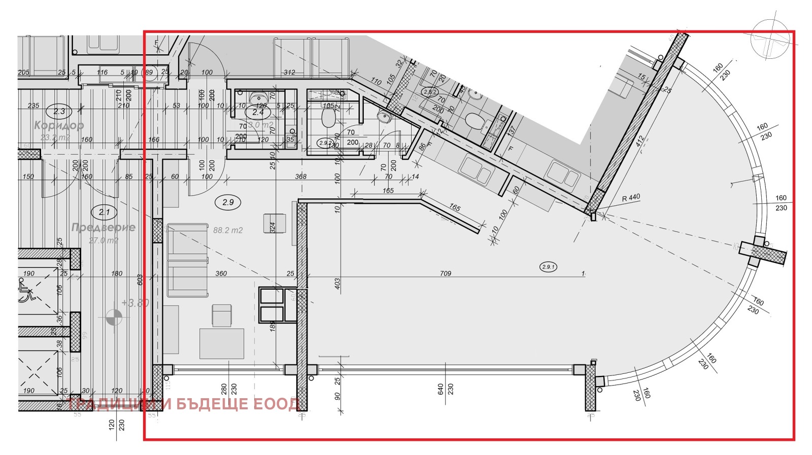 Дава под наем ОФИС, гр. София, Център, снимка 16 - Офиси - 53342741