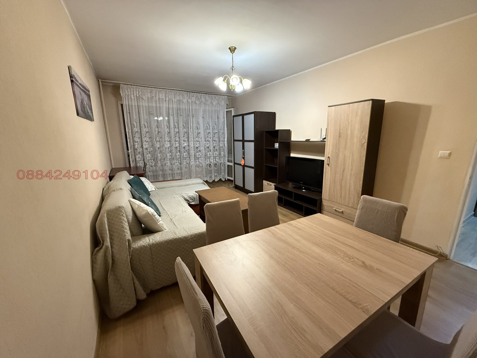 Дава под наем 2-СТАЕН, гр. София, Хаджи Димитър, снимка 2 - Апартаменти - 53676407