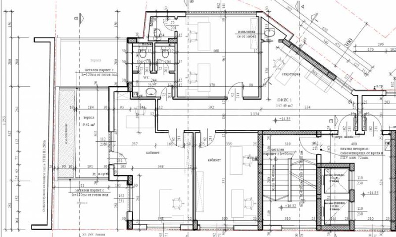 Para alugar  Escritório Plovdiv , Karchiiaka , 160 m² | 81069086 - imagem [2]