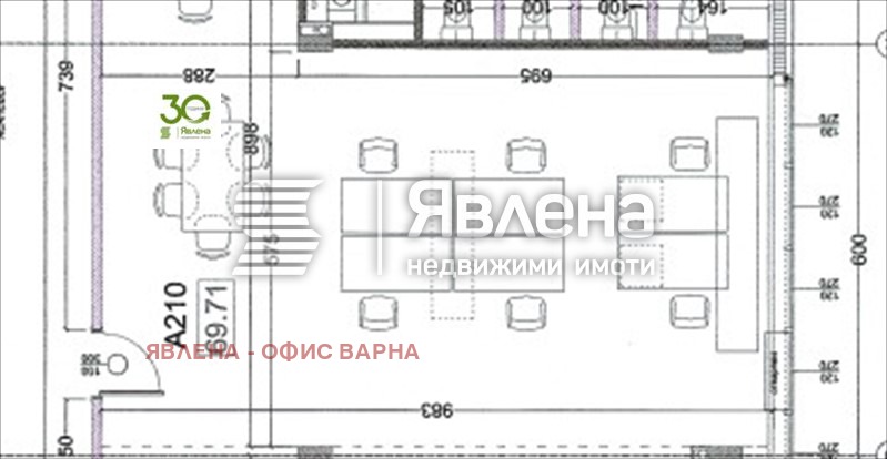 Дава под наем ОФИС, гр. Варна, Младост 2, снимка 2 - Офиси - 48384644